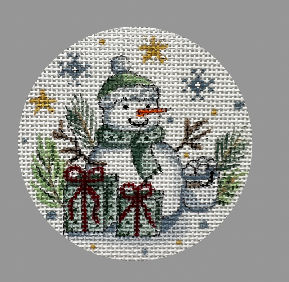 Alice Peterson x610 Snowman with Gifts