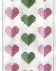 Alice Peterson AP4300 Green and Pink Hearts EGC