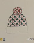 Lauren Bloch H-53 Beanie - Christmas Trees