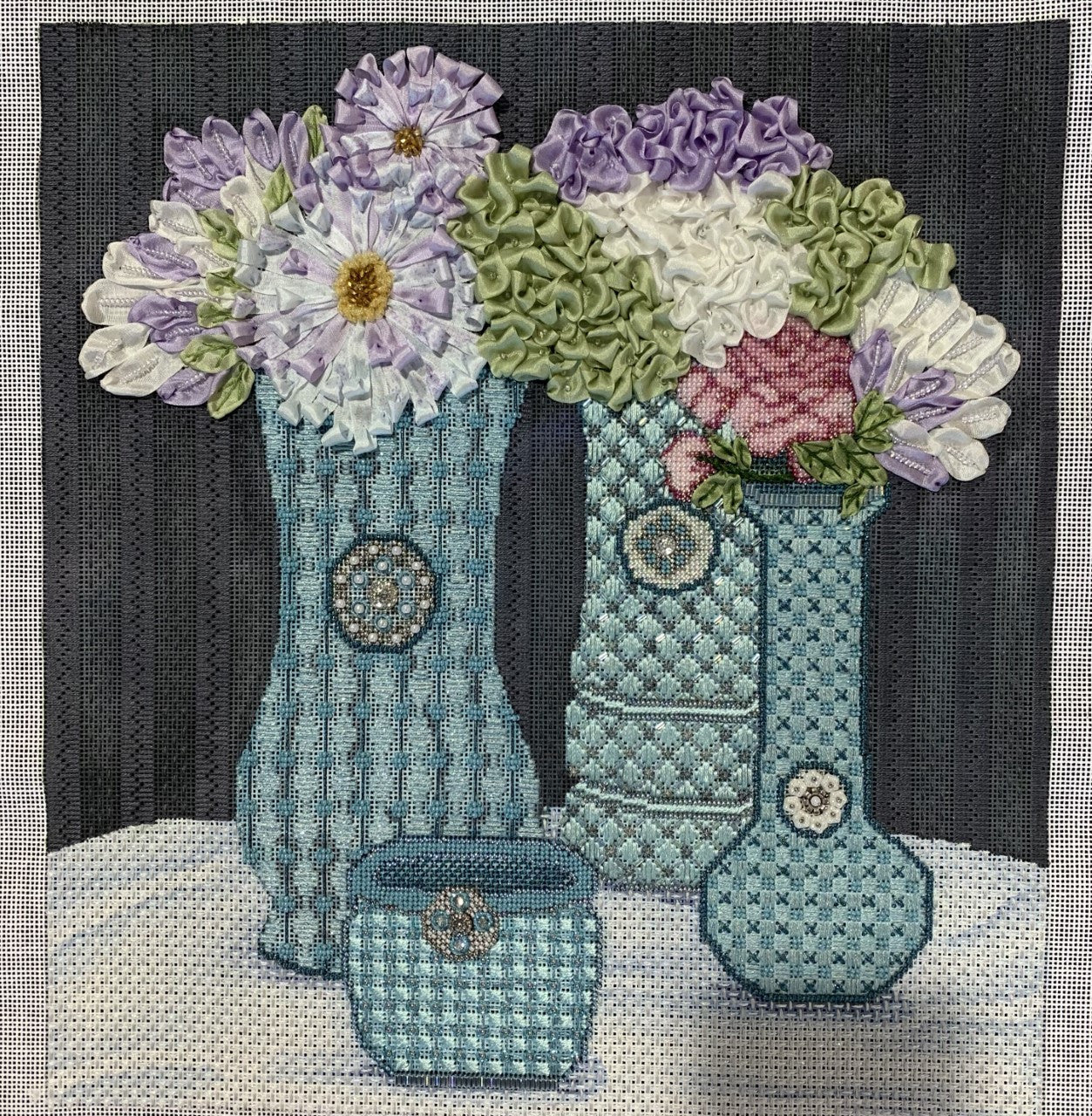 Sew Much Fun Vintage Vases