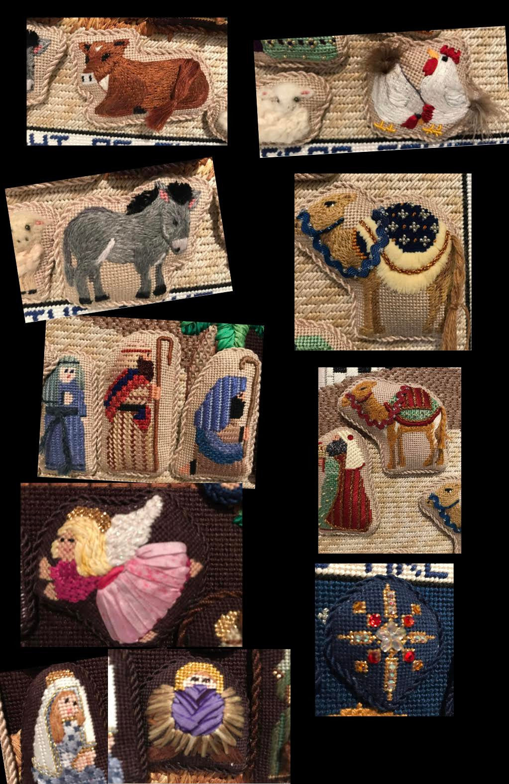 Rebecca Wood Nativity Advent Calendar - Compete Set