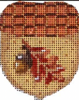 Associated Talents EM312 Bamboo Cap/Acorn Mini Acorn