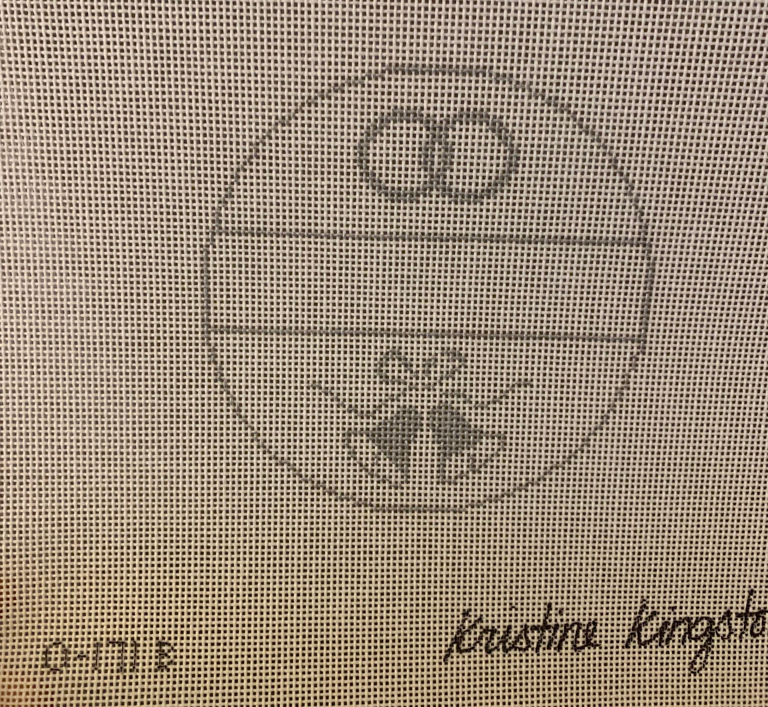 Kristine Kingston O-171B Silver Wedding Rings