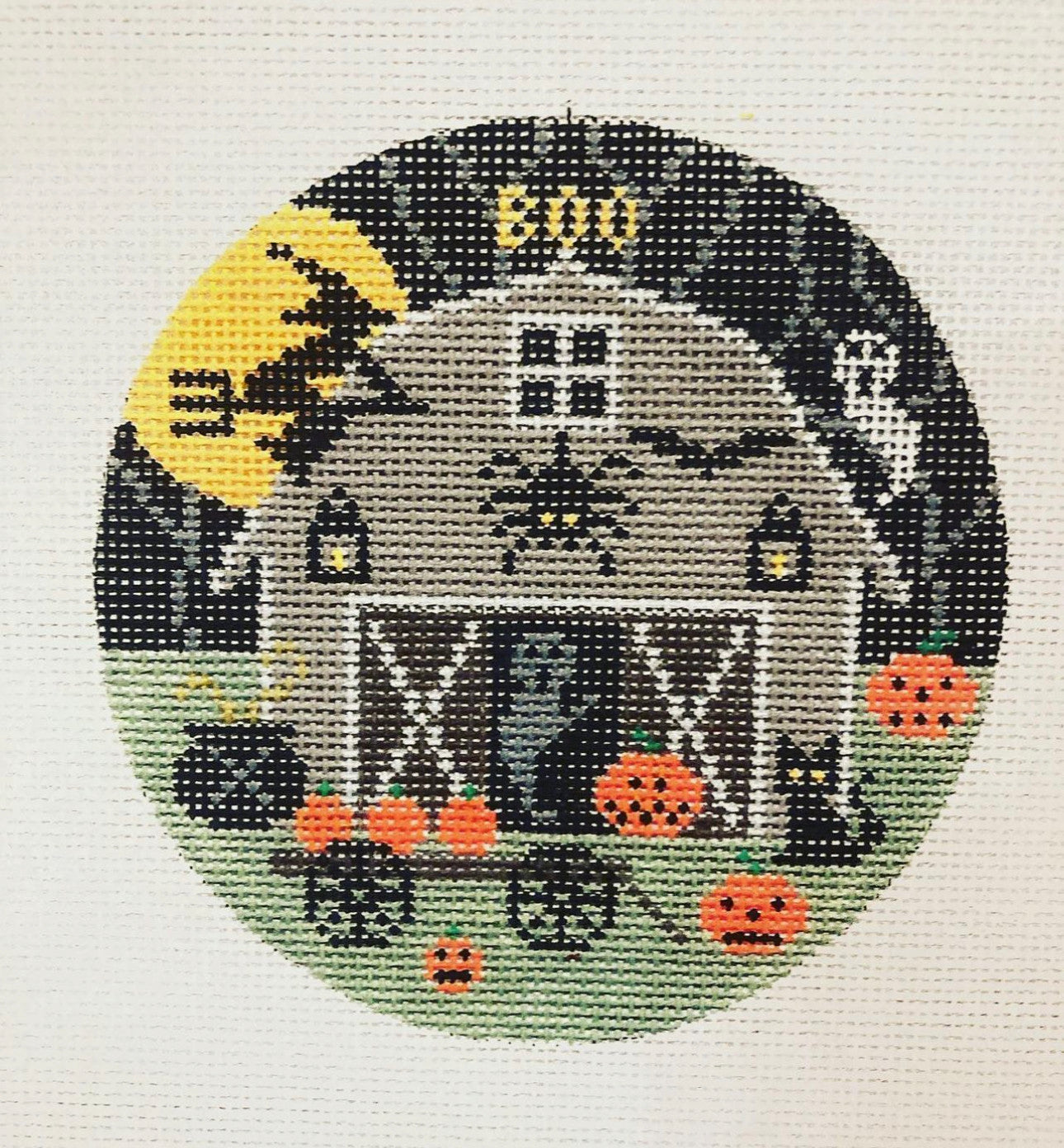 Doolittle Stitchery R-601 Halloween Barn