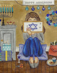 Gayla Elliott GEP347B Hanukkah Girl 13 mesh