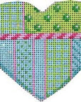 Associated Talents HE810 Lime Turquoise Heart