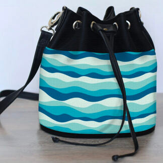 Bucket Bag - Blue Wave