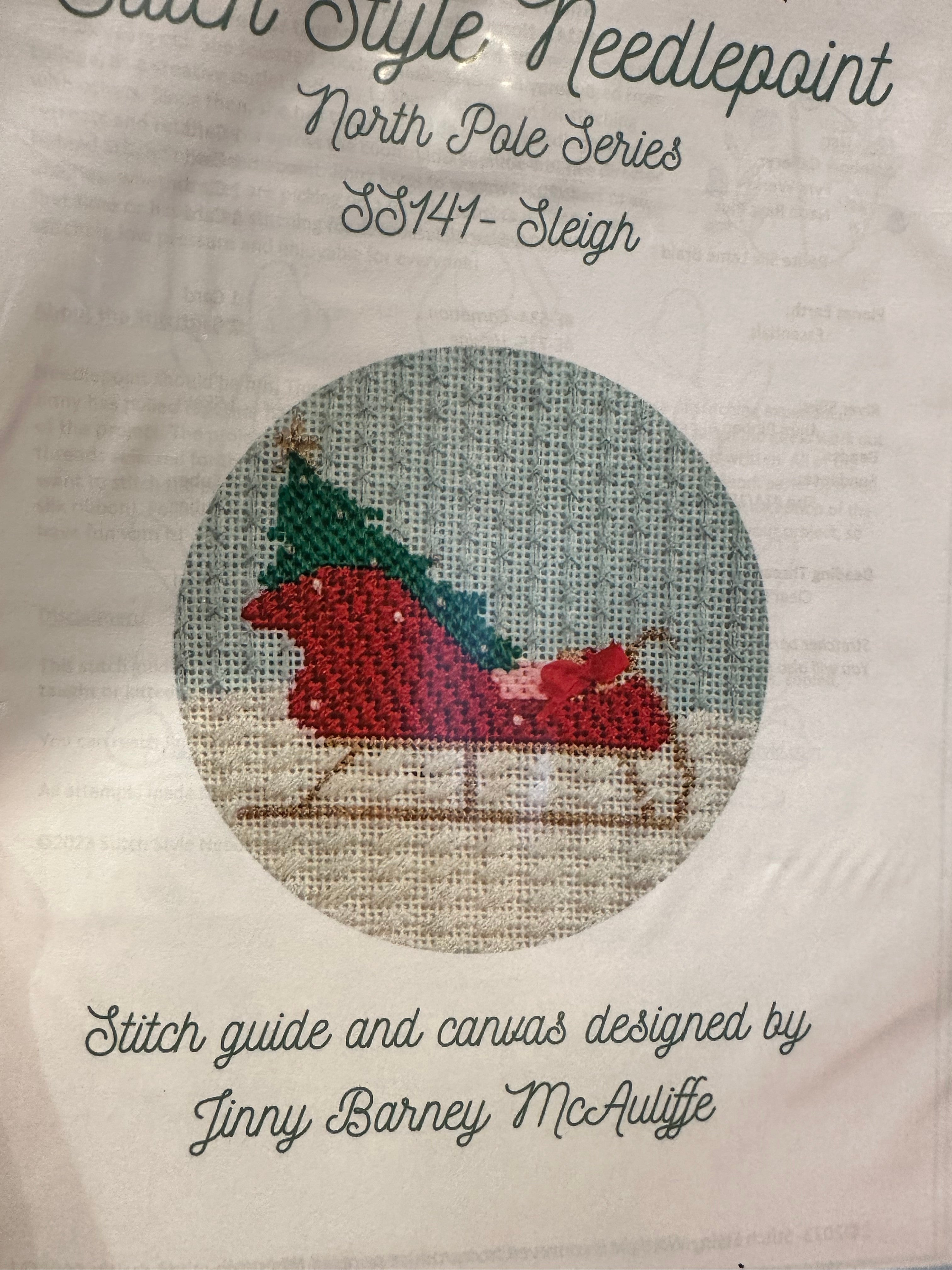 Stitch Style SS141 North Pole Series - Sleigh