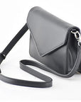 Planet Earth Black Leather Purse