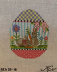 Kelly Clark KEA05-18 Pair O' Bunnies Egg