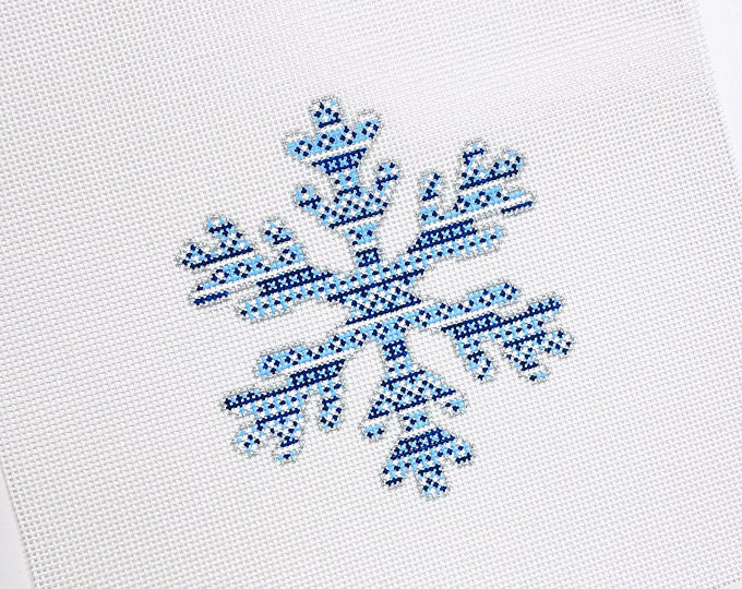 OG Needlepoint Fair Isle Snowflake Stitch by Stitch
