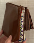 Jeni Sandberg JS-113A French Stripe Zipper Bag Small