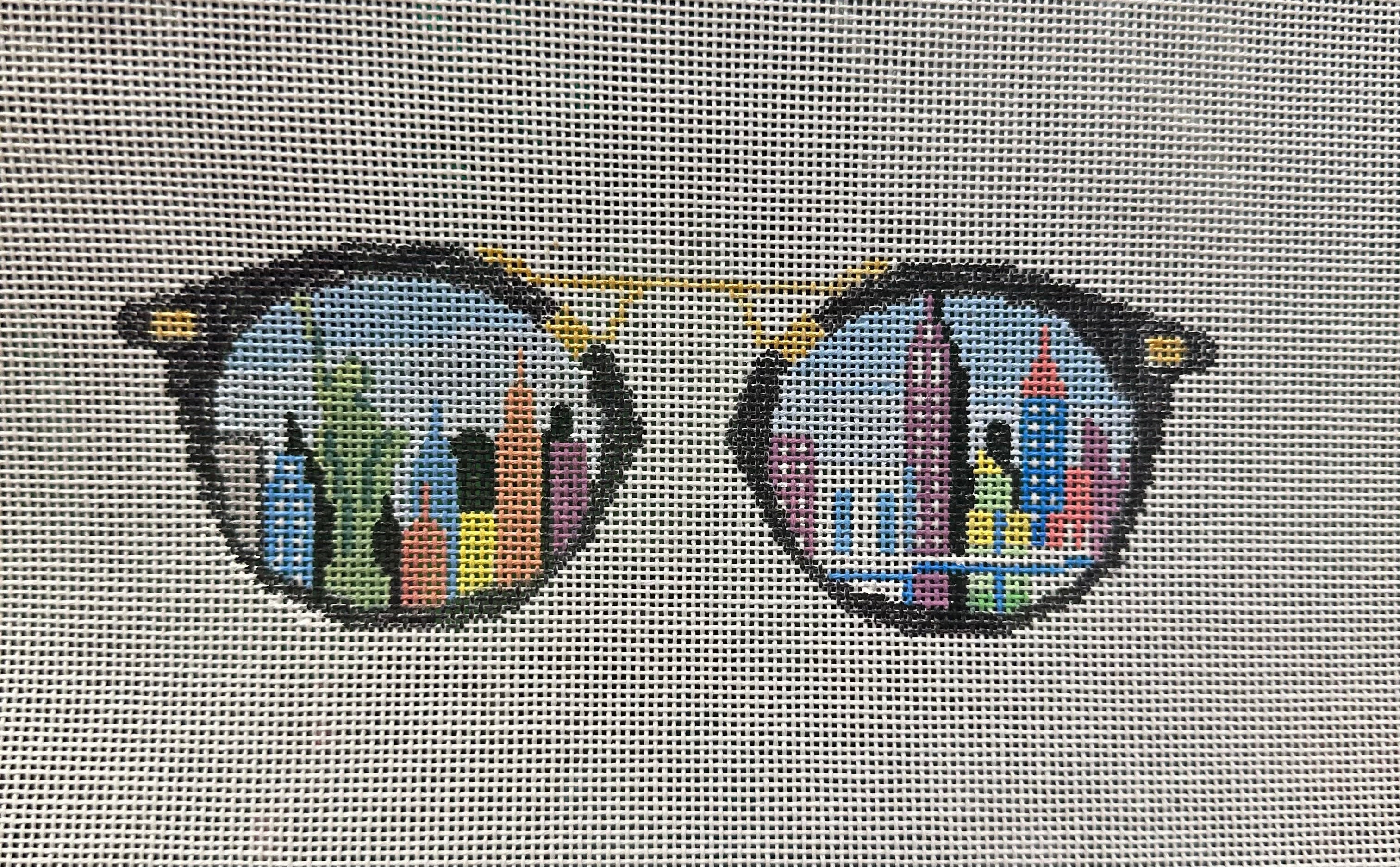 Stitch by Stitch Exclusive NYC eyeglass case