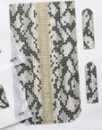 KCN KCD4166 Snakeskin Trifold Purse