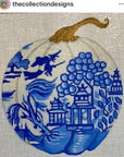 The Collection HA506 Blue/White Pumpkin
