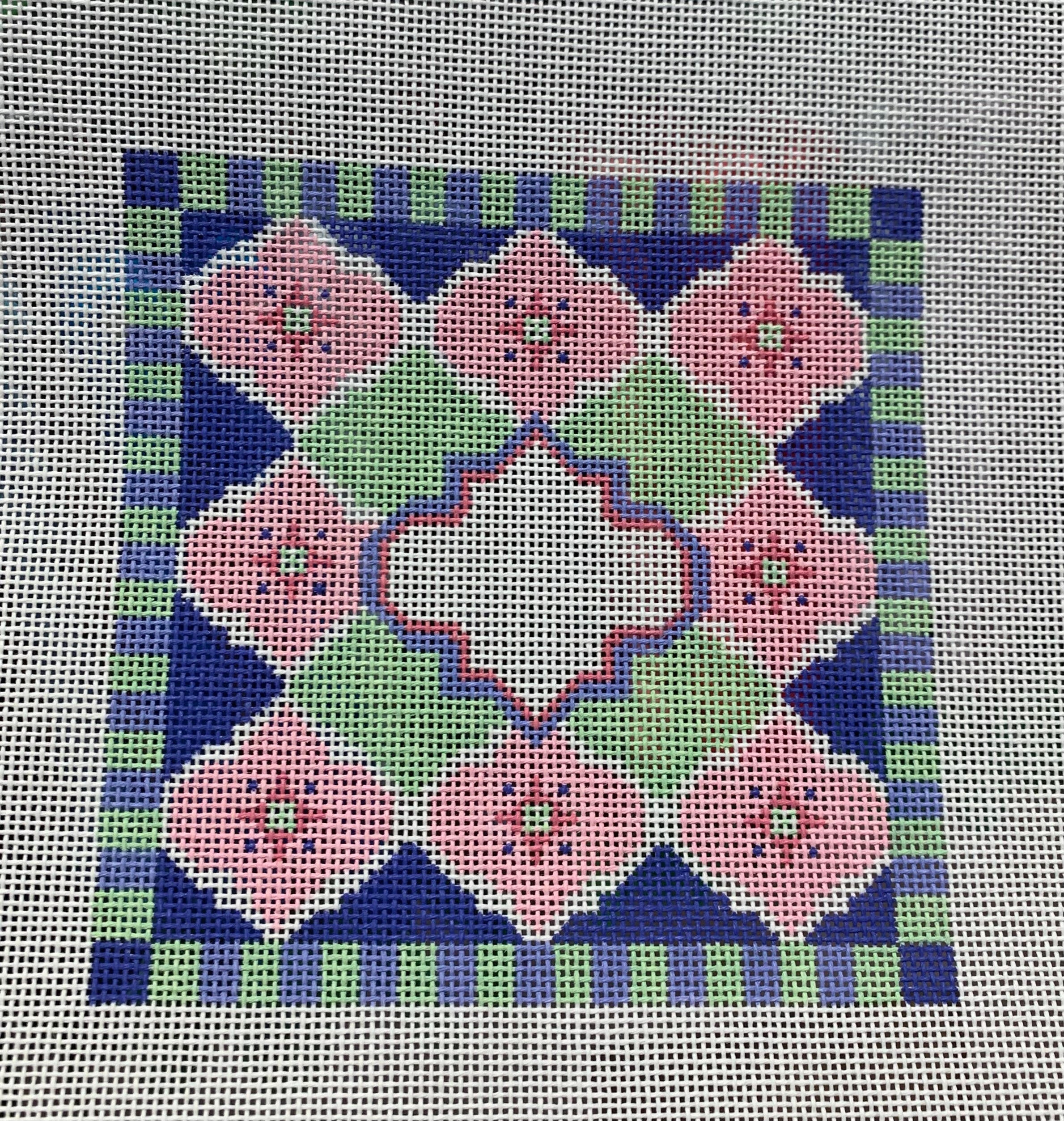 Blueberry Point 22-227 Geometric 5&quot; Square