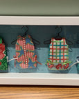 Two Sisters MS77 Candy Cane Border Mini Shift
