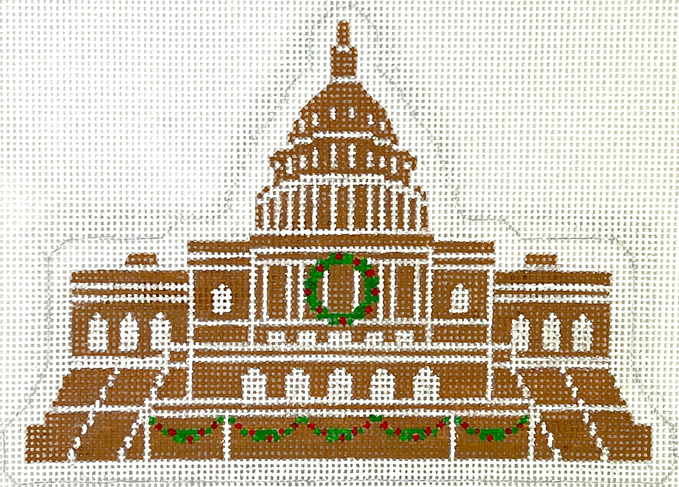 洋書 GINGER BREAD MOMUMENT Kate Dickerson XM-162 Gingerbread Monument - US Capital – Stitch
