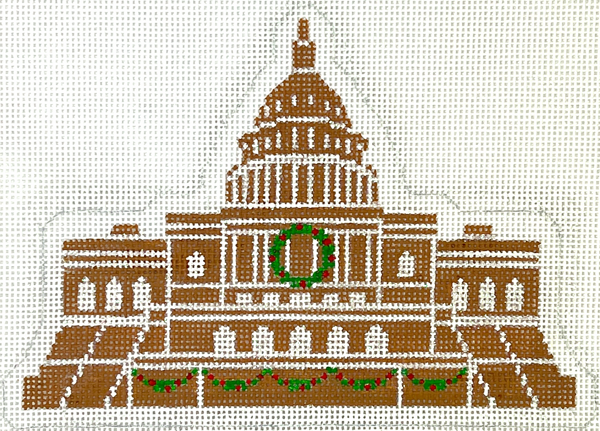 洋書 GINGER BREAD MOMUMENT Kate Dickerson XM-162 Gingerbread Monument - US Capital – Stitch