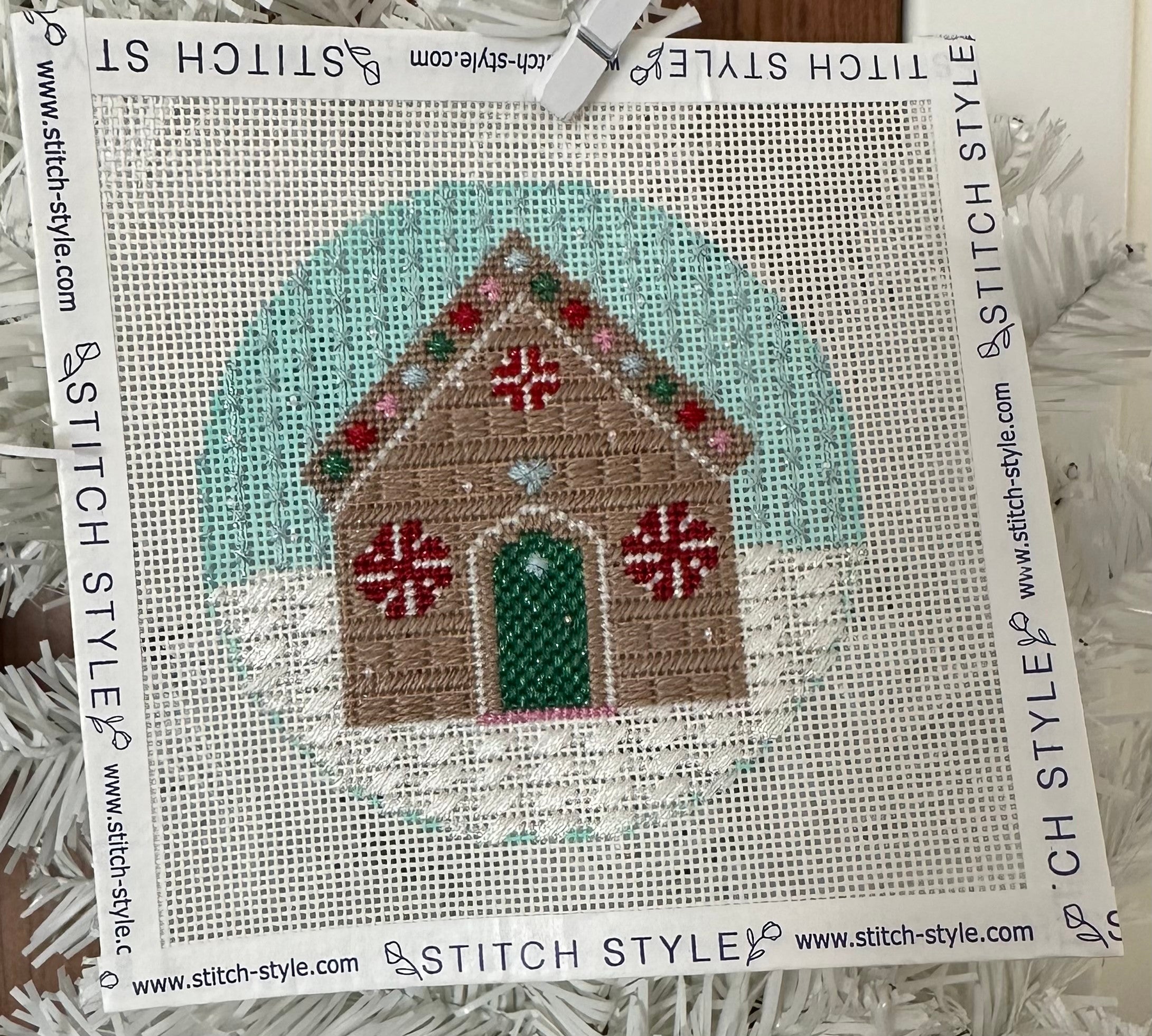 Stitch Style SS138 North Pole Series - Gingerbread House