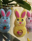Danji Lavender Bunny Front/Back with Stitch Guides