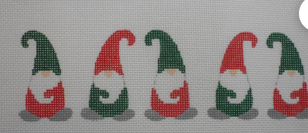 Altstitchery Red and Green gnomes