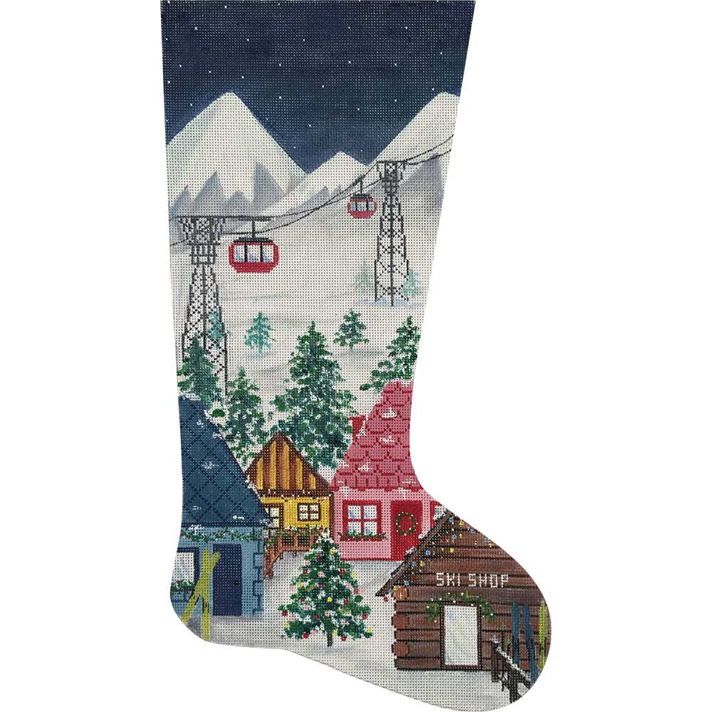 This Decorating the Tree Christmas Stocking by JulieMar & Friends