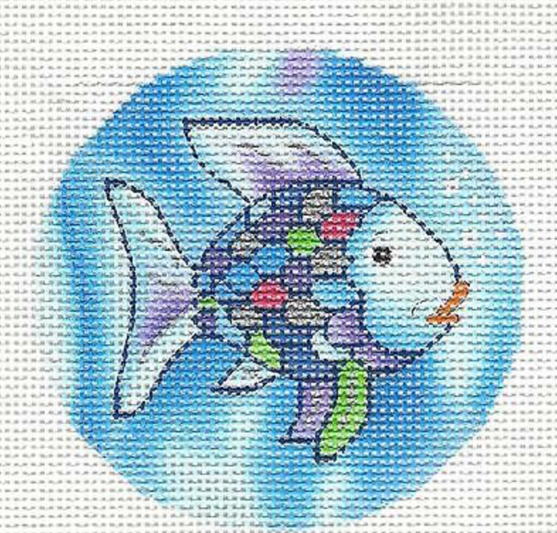 Silver Needle Rainbow Fish Round