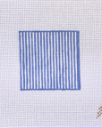 Evergreen Needlepoint CC-01 Blue Seersucker Insert