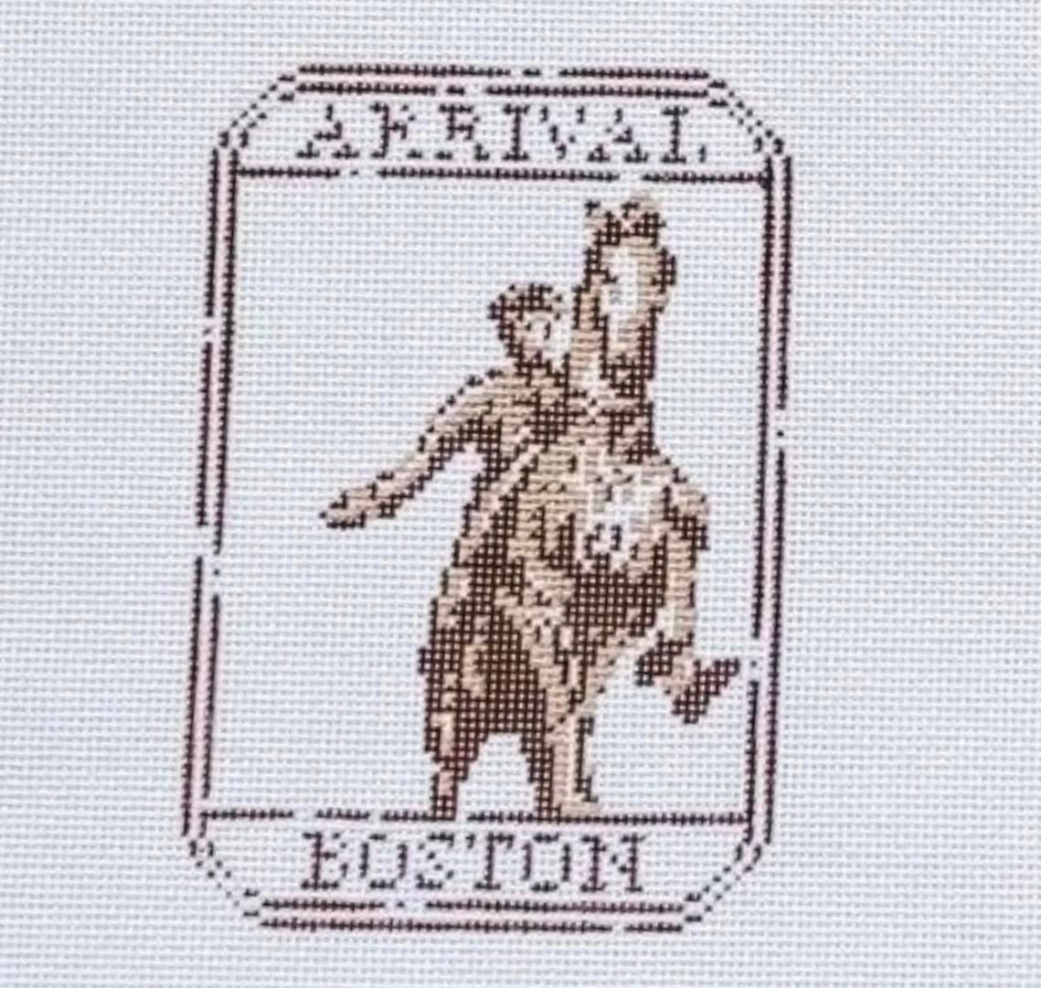 Audrey Wu Passport Stamp - Boston