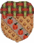 Associated Talents EM306 Pumpkin/Woven Cap Mini Acorn