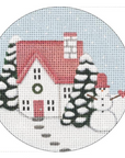 Melissa Shirley 2318D Snowy House Ornament