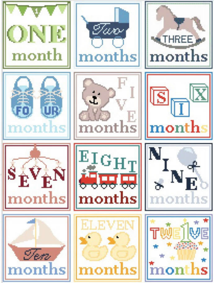 Penny Linn PLD-35 Baby Milestones - Full Color