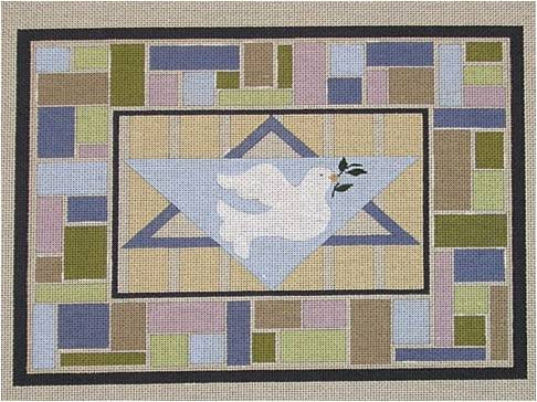 Sew Much Fun Mosaic Dove Tallis Bag
