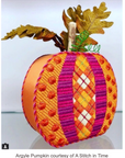 Eye Candy HW128A Pumpkin Patchwork Argyle