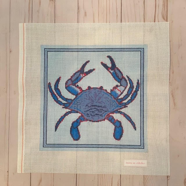 Mimi In Stitches Big Blue Crab