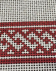Little Stitches Nantucket Braid/Red