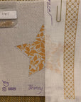 Whimsy & Grace Wg11825 6" Teri's Star - Gold with Gusset & Crystals