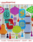 JP Needlepoint O 110 Chinese Lanterns