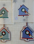Stitch Style Needlepoint SS056 Birdhouse Robin