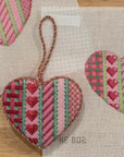 Associated Talents HE802 Vertical Pink Patterns Heart