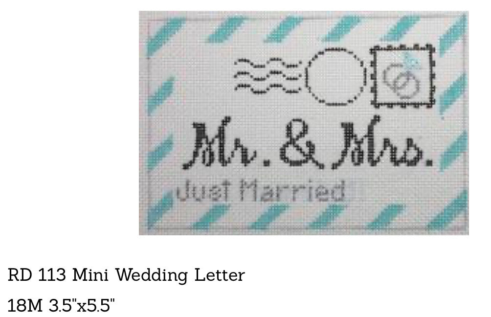 Rachel Donley RD113 Mini Wedding Letter 18 mesh