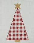 Silver Stitch Red Gingham Tree