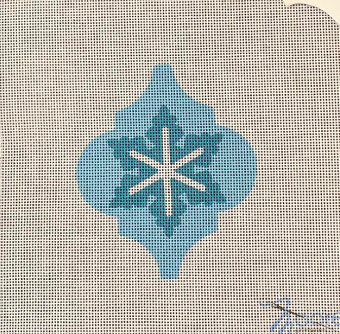 Moore Stitching Snowflake Arabesque Holiday Ornament