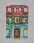Blue Ridge Stitchery LON10 Fortnum & Mason (Stitch Suggestions Avail. t