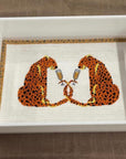 Morgan Julia Designs Chetahs with Champagne