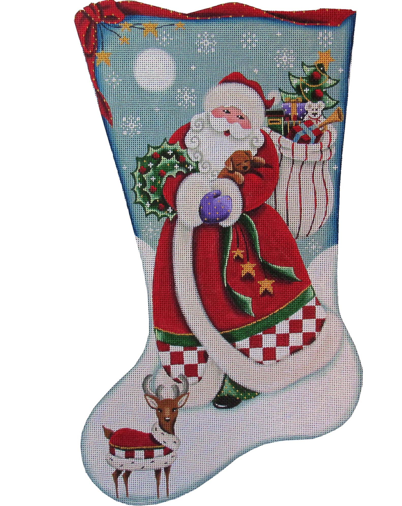 Rebecca Wood 1396a Santa's Puppy
