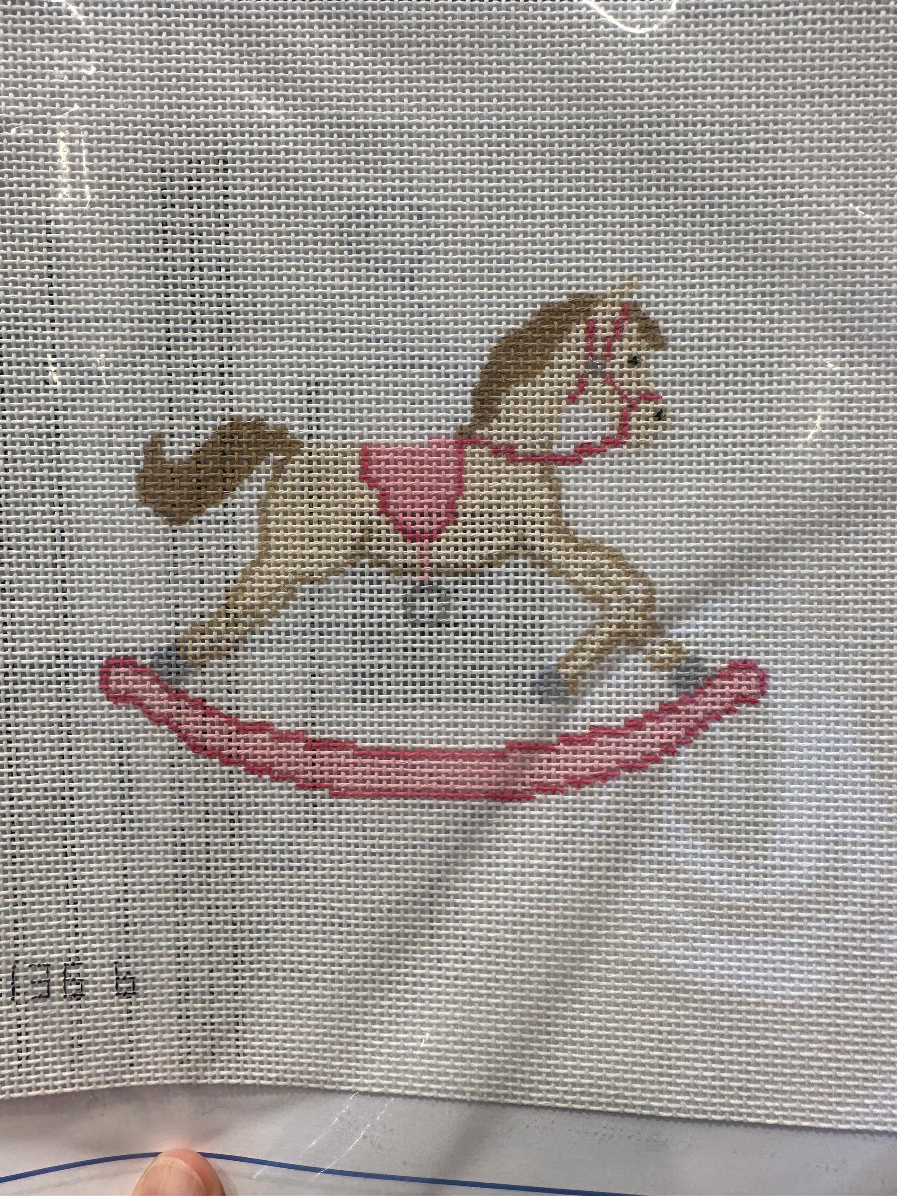 Stitch Style SS136b Rocking Horse - Pink