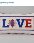 Pepperberry PA21 Love with Flag Heart