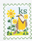 Wipstitch Kansas Stamp and Stitch Guide